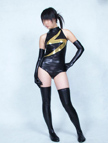 Ms Marvel Shiny Metallic Superhero Costume